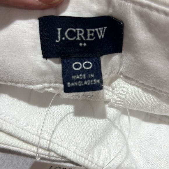 J. Crew Factory 5" classic chino short in White NWT - Picture 6 of 11
